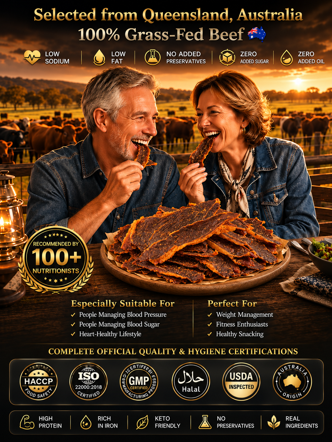 Healthy High-Protein Grass-Fed Beef Brisket! 🥩🌿-Joy
