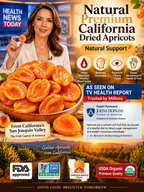 San Joaquin Valley, California—100% Natural Dried Apricots-Joy