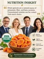 San Joaquin Valley, California—100% Natural Dried Apricots-Joy