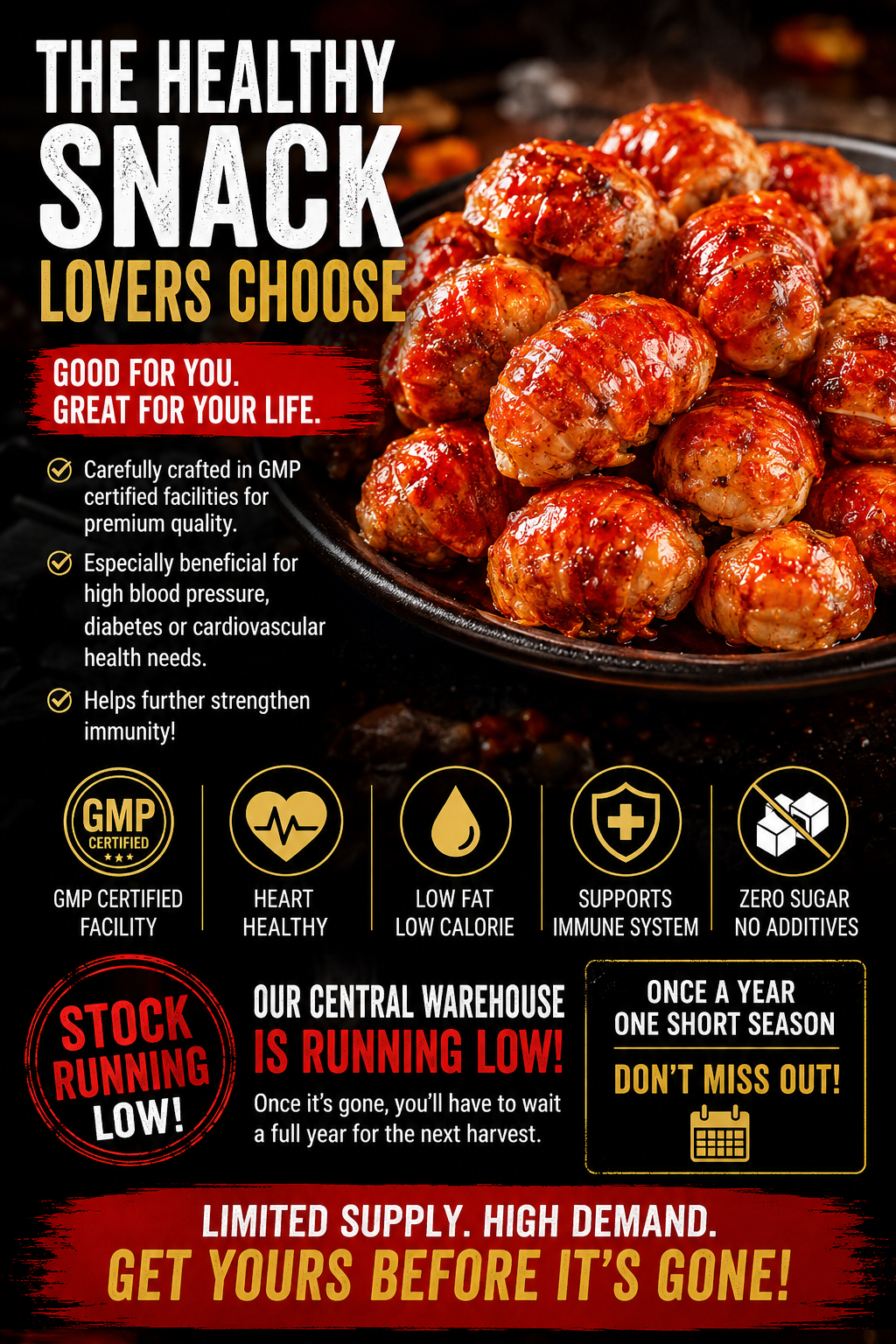 🦞 Maine Lobster Tail | High‑Protein Guilt‑Free Treat-Joy