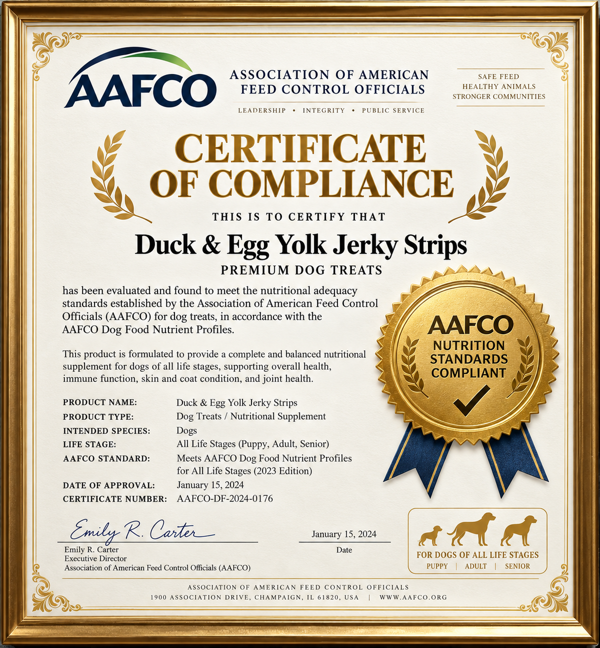 🐶 Premium Duck & Egg Yolk Jerky Strips – Tender & Chewy, Protein-Rich Dog Treats for Happy Tails 🦆🥚-Yana