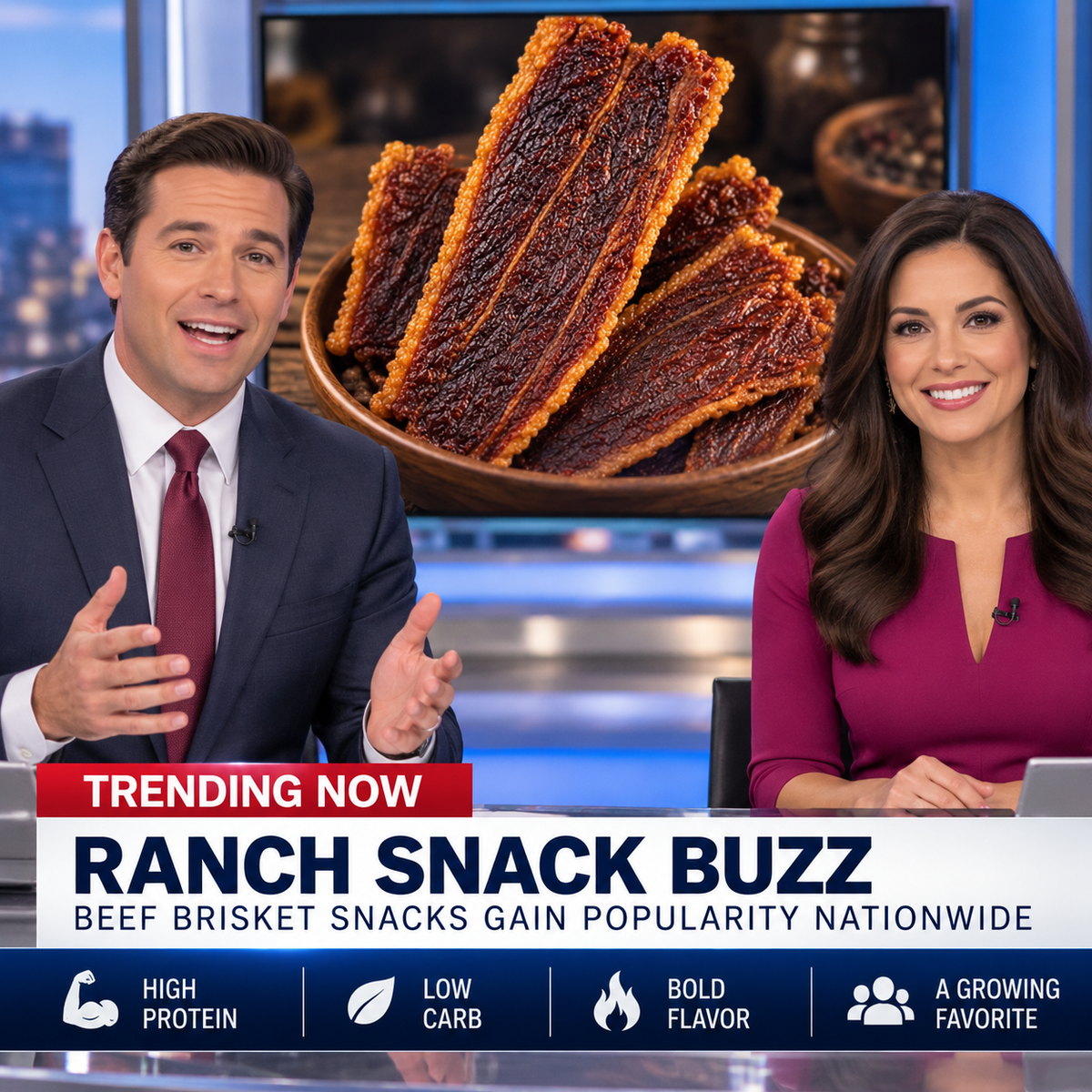 🐮 Premium Grass-Fed Beef Brisket Chunks — 100% Grass-Finished, No Added Fillers-YANA