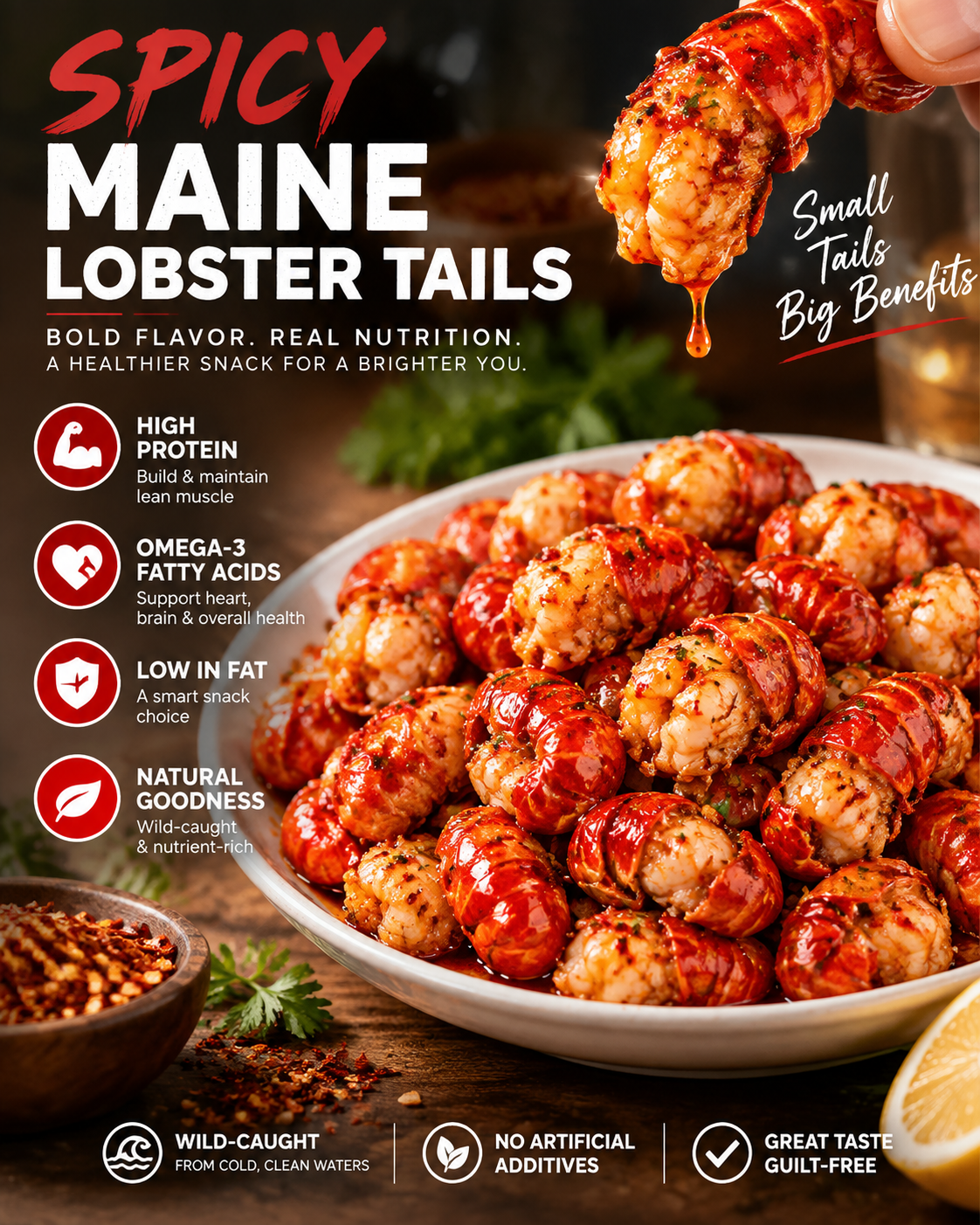🦞 Fresh & Juicy Lobster Tails — Yana