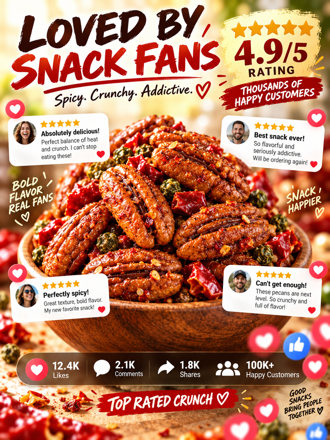 The Spicy Pecan Snack Everyone Is Talking About-Yana
