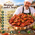 🐑 High Protein Lamb Chops | No Sugar, No Oil, Guilt-Free Snacking 💪-Joy