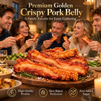 Premium Crispy Pork Belly – Extra Thick-Cut, Golden Crunchy Skin & Juicy, Tender Meat-yana