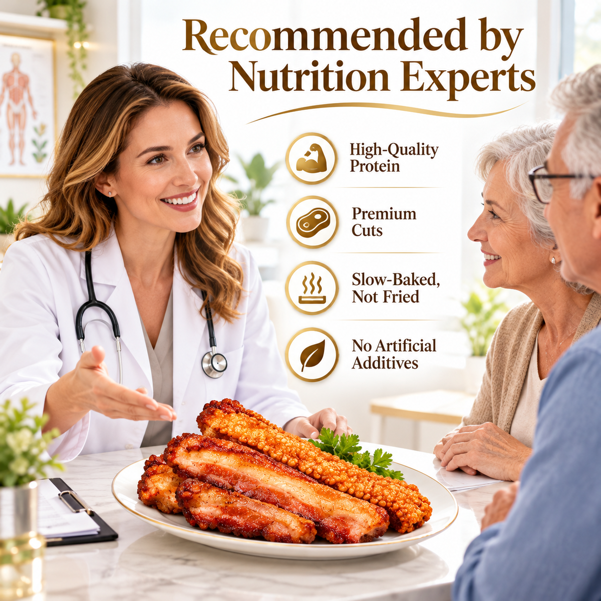 Premium Crispy Pork Belly – Extra Thick-Cut, Golden Crunchy Skin & Juicy, Tender Meat-yana