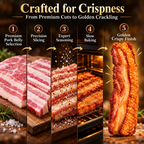 Premium Crispy Pork Belly – Extra Thick-Cut, Golden Crunchy Skin & Juicy, Tender Meat-yana