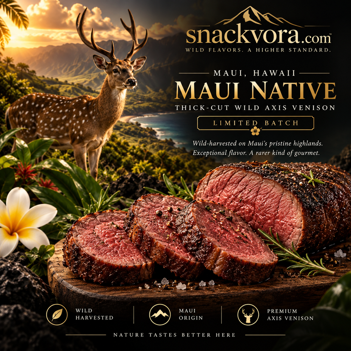 🦌 Once You Try This Maui Wild Venison, Ordinary Jerky Won’t Compare-Yana