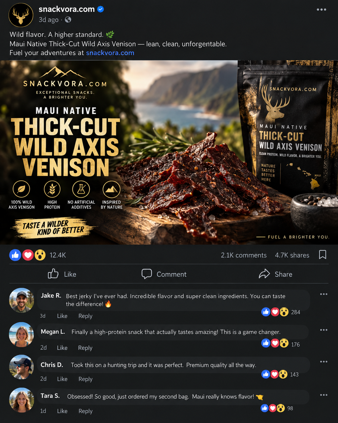 🦌 Once You Try This Maui Wild Venison, Ordinary Jerky Won’t Compare-Yana