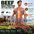 🐮 Premium Grass-Fed Beef Brisket Chunks — 100% Grass-Finished, No Added Fillers-YANA