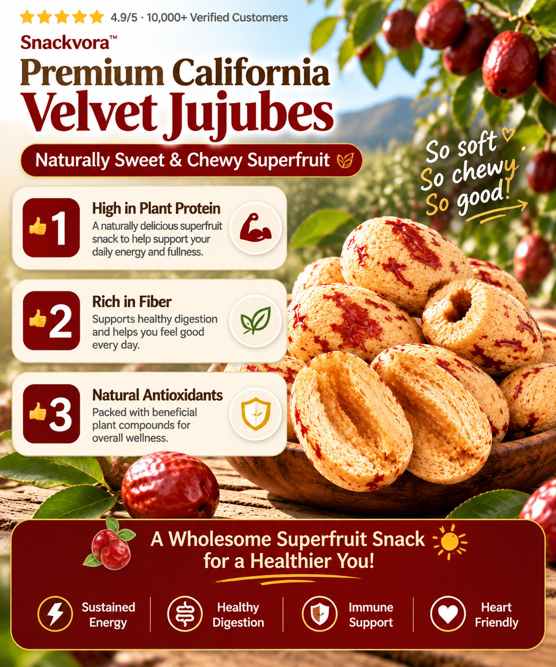 Snackvora™ Velvet Jujubes-Yana