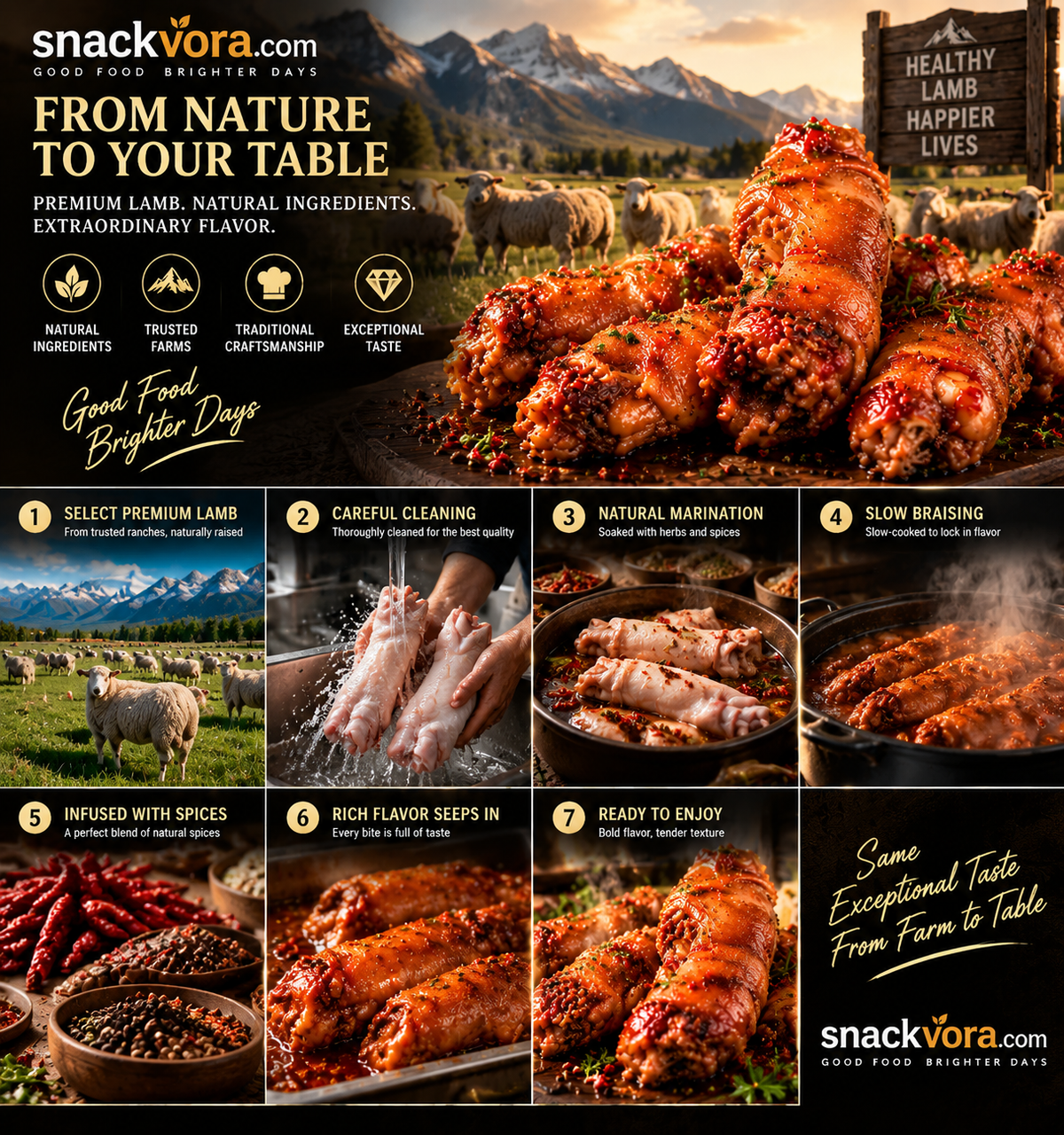 COLORADO PREMIUM LAMB TROTTERS™-Yana