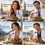 🐑 High Protein Lamb Chops | No Sugar, No Oil, Guilt-Free Snacking 💪-Joy